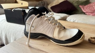 Zapatillas Baloncesto Nike Blancas y Negras