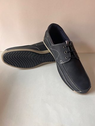 Zapatos Náuticos Azul Marino, Talla 42