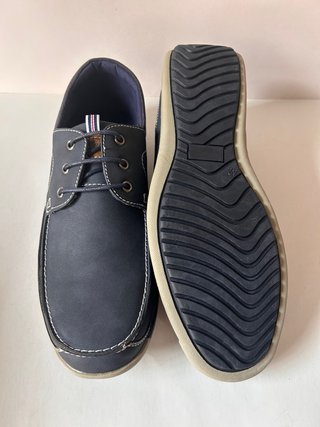 Zapatos Náuticos Azul Marino, Talla 42