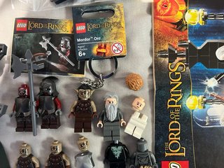 Lote LEGO El Señor De Los Anillos Minifiguras