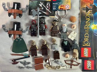 Lote LEGO El Señor De Los Anillos Minifiguras