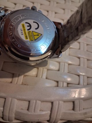 Orologio Sanda Uomo Water Resist 5 ATM Blu