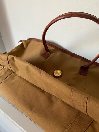 Bolso de viaje Pierre Balmain Beige/Marrón