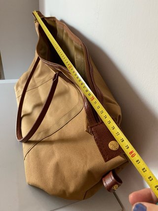 Bolso de viaje Pierre Balmain Beige/Marrón