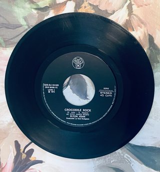 Elton John - Crocodile Rock 45 Giri Vinile