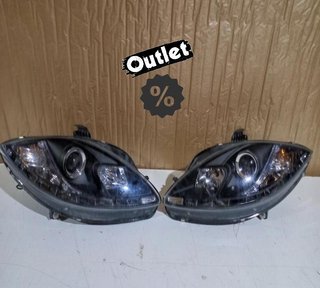 BY FAROS SEAT LEON ALTEA TOLEDO 04-09 LUZ DIURNA LED FONDO N