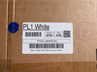 Rega Planar 1 Tocadiscos Blanco