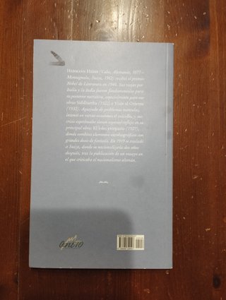Libro "El lobo estepario"