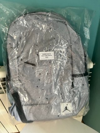 Mochila Nike air Jordan gris
