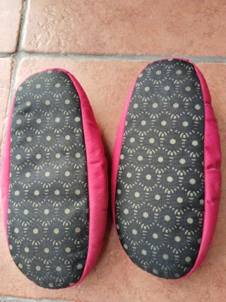 Zapatillas casa Walkx rojas talla 38