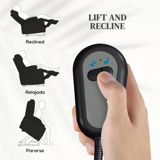 Sillón Relax Eléctrico Levanta Personas con Mando
