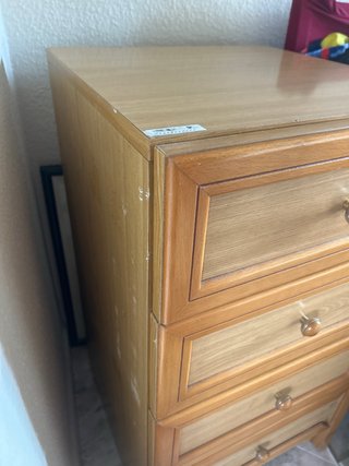 Cajonera de madera 4 cajones
