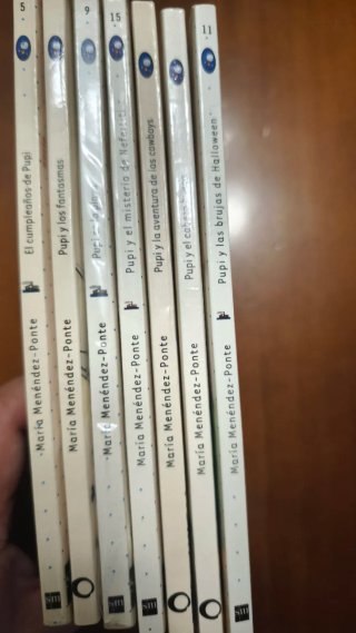 Colección libros Pupi El Barco de Vapor