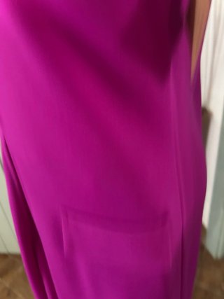Traje pantalón fucsia