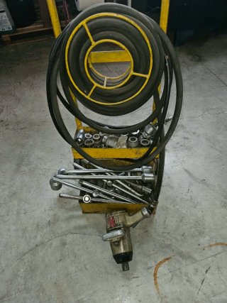 Llave de impacto neumática
