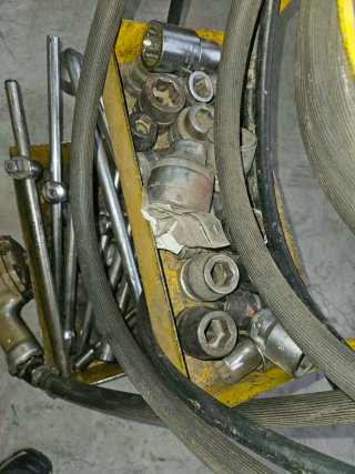 Llave de impacto neumática