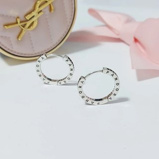 Pendientes Aro Pandora Plata