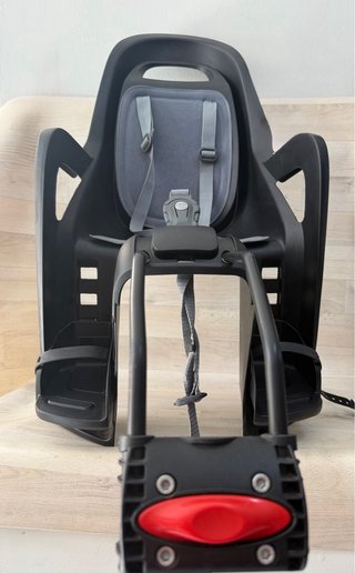 Silla Niños Bicicleta Negra