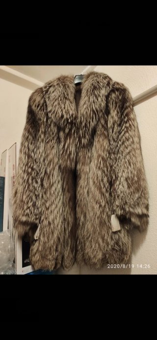 Abrigo de bisonte talla M