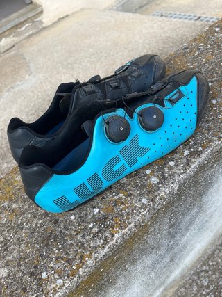 Zapatillas Ciclismo Luck Phantom T44.5 Doble Cierr