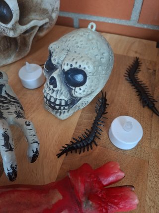 Pack Decoración Halloween: Calaveras, Arrañas,...