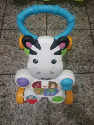 Andador bebé cebra Fisher Price