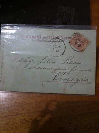 LAST PRICE Cartolina Pieve di Cadore 1901