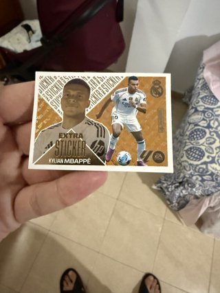 Sticker Mbappé Extra GOLD Panini Liga Es