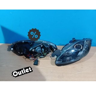 BY FAROS PARA SEAT LEON ALTEA TOLEDO 04-09 LUZ DIURNA LED FO