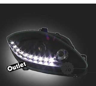 BY FAROS PARA SEAT LEON ALTEA TOLEDO 04-09 LUZ DIURNA LED FO
