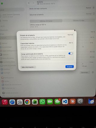 MacBook Air M2 2022 Azul noche