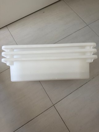 PACK cajas TROFAST blancas (plástico)