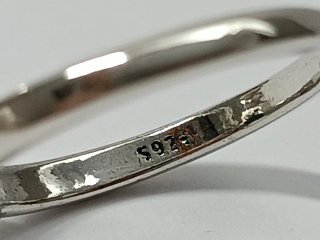 Anillo Plata 925 Diseño Minimalista