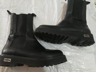 Stivali CULT BEATLES in pelle neri