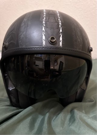 Casco Scorpion Belfast Gris talla M.