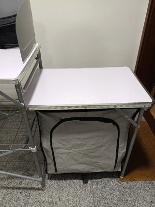 Tavolo da Cucina Pieghevole Kampa per Campeggio