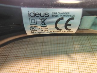 Cargador móvil vintage Ideus