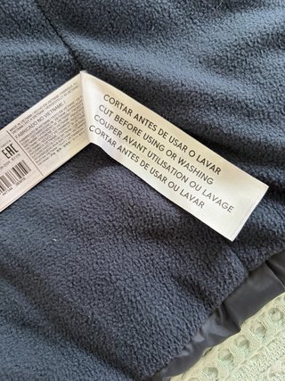 Abrigo MNG Negro Talla M
