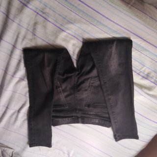 Pantalón Zara Negro Slim Fit