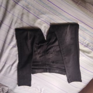 Pantalón Zara Negro Slim Fit