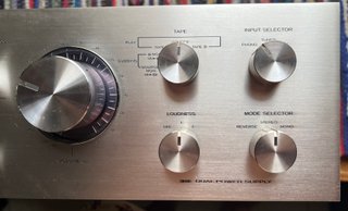 Amplificador Kenwood KA-7100 Plata