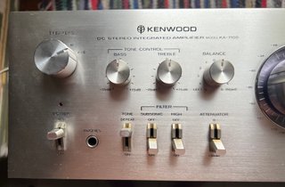 Amplificador Kenwood KA-7100 Plata