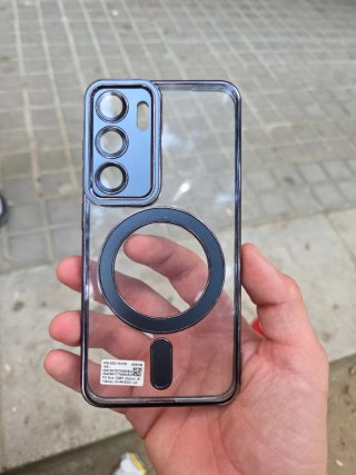 Funda Samsung S25 Transparente MagSafe