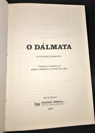 O Dálmata de Eleanor Frankling