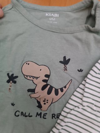 Lote 2 Camisetas Manga Larga Bebé Kiabi