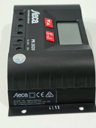 Regulador Carga Solar Steca PR2020 12/24V 20A