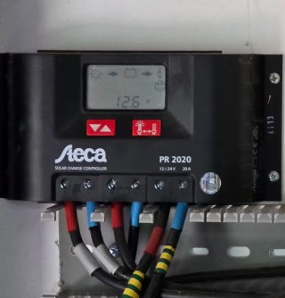 Regulador Carga Solar Steca PR2020 12/24V 20A