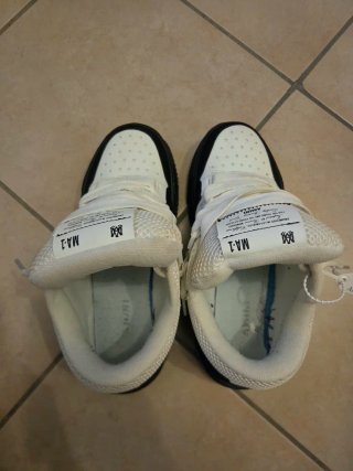 Scarpe Amiri AM-1 Bianche e Nere