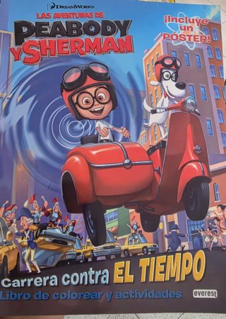 Las aventuras de Peabody y Sherman. Carrera con...