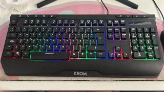 Teclado Gaming Krom RGB